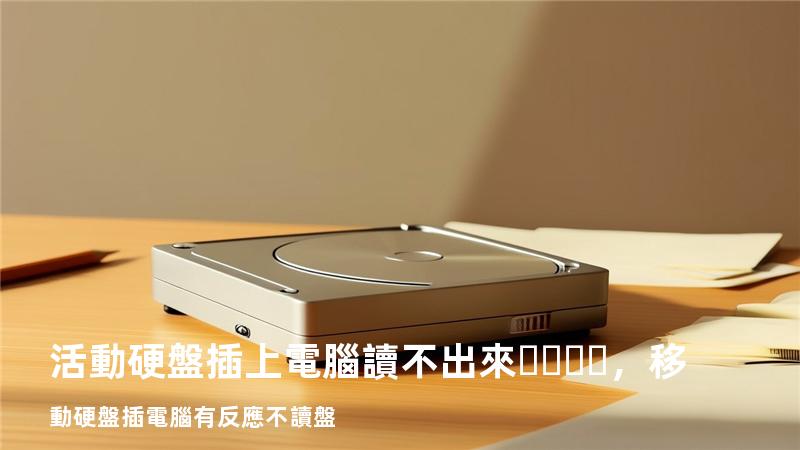 活動硬盤插上電腦讀不出來，移動硬盤插電腦有反應不讀盤